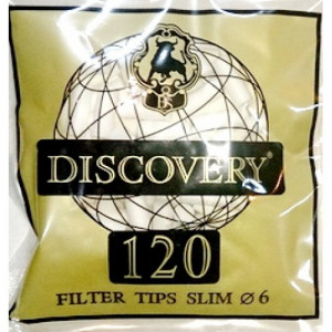 Фильтры сигаретные DISCOVERY Slim (120x10x8)