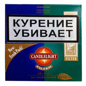 Сигариллы Candlelight Filter Menthol/Sumatra 50