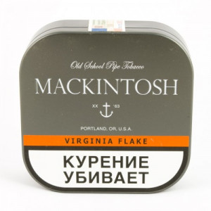 Трубочный табак премиум класса "Mackintosh Virginia Flake" банка