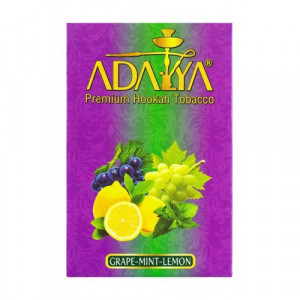 Кальянный табак Adalya со вкусом Винограда, мяты и лимона 50 гр.