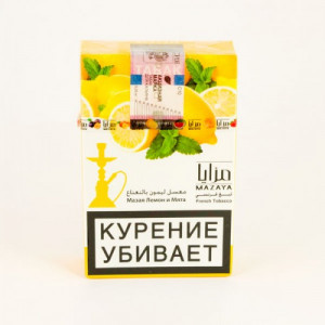 Кальянный табак Mazaya Lemon with Mint