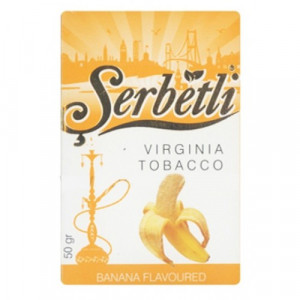 Кальянный табак Serbetli Banana Flavoured, 50гр.