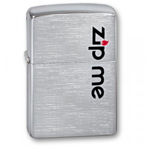 Зажигалка Zippo 200 Zip Me Brushed Chrome