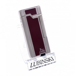 Зажигалка Lubinski «Амальфи», кремневая, бордо